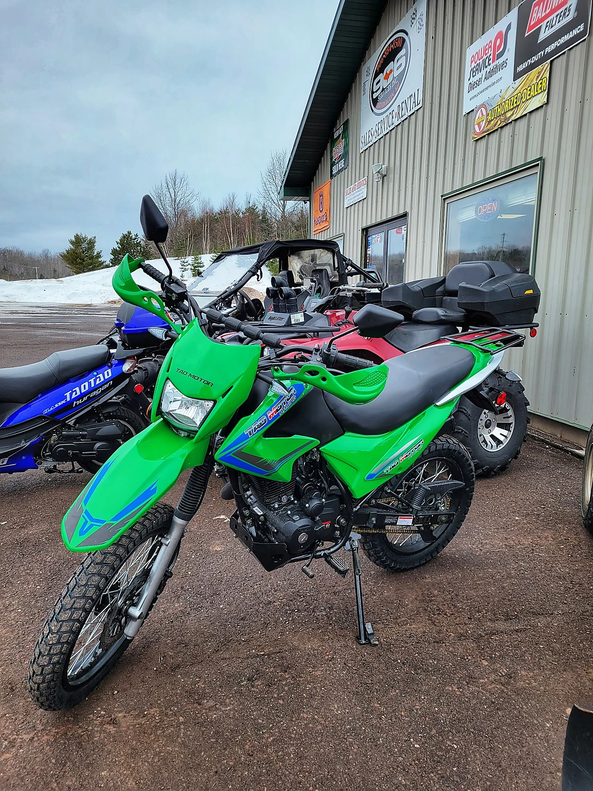 Powersports equipment